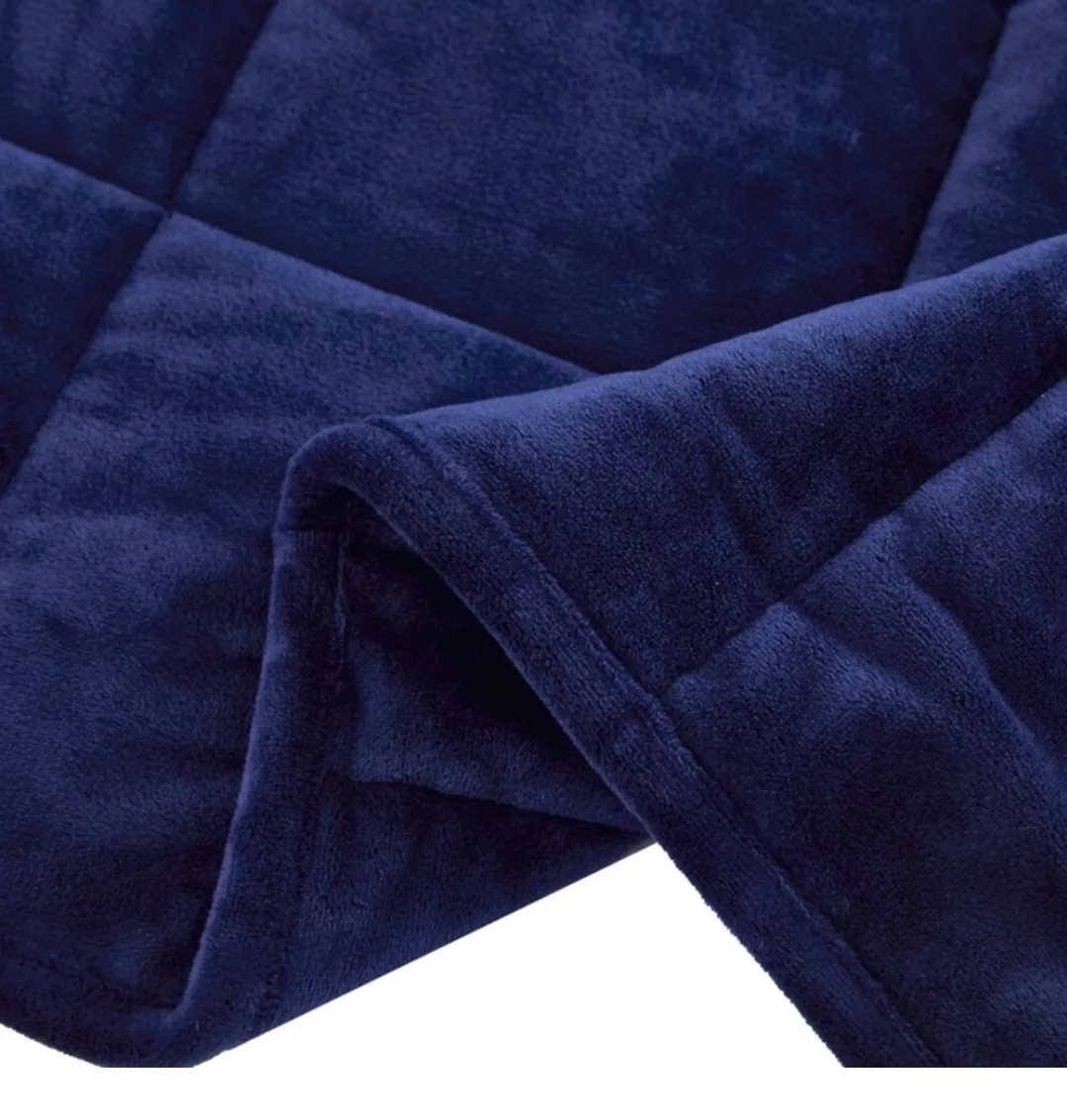 Dream Theory 15lb Crystal Mink Weighted Blanket –Relax & Sleep image indicator(3)