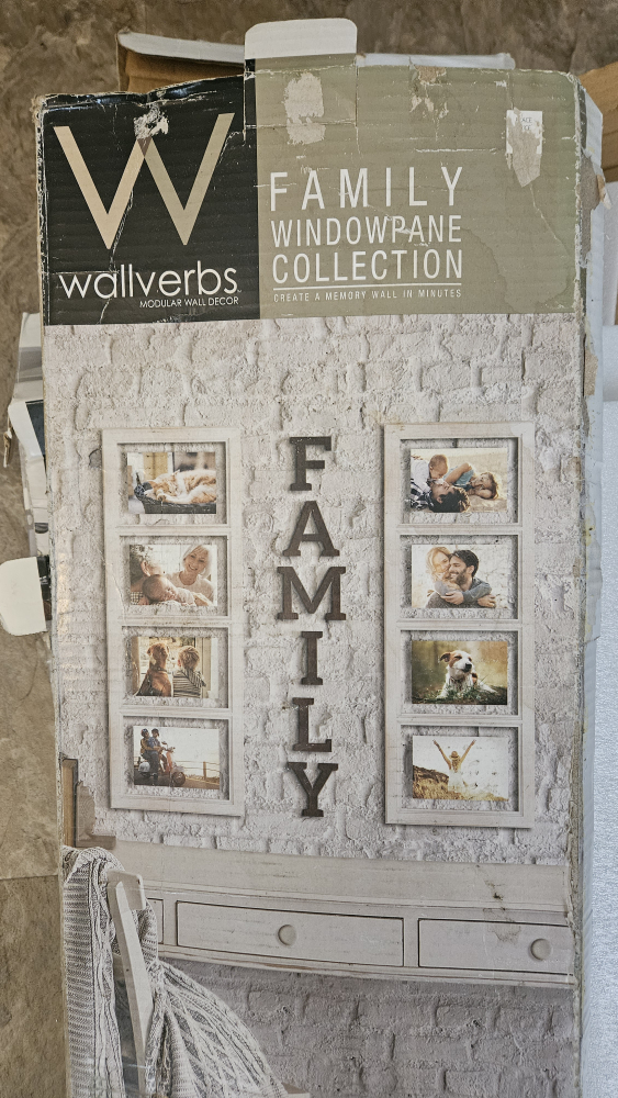 WallVerbs Family Windowpane Collection Photo Display 🏈-  Sold - photo 2