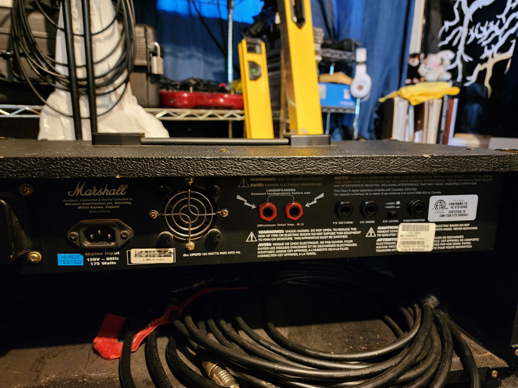 Marshall MG100HDFX 100-watt Guitar Amplifier - photo 2