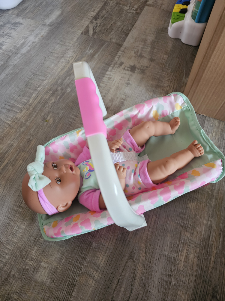 Adorable Baby Doll in Car Seat Playset - photo 3