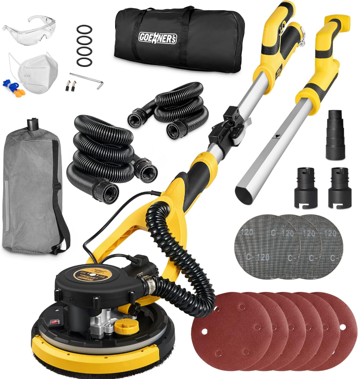 Powerful Electric Drywall Sander with Vacuum - photo 3