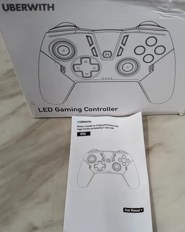 Uberwith Wireless Game Controller PS3/PC/Android (Brand New) image indicator(3)