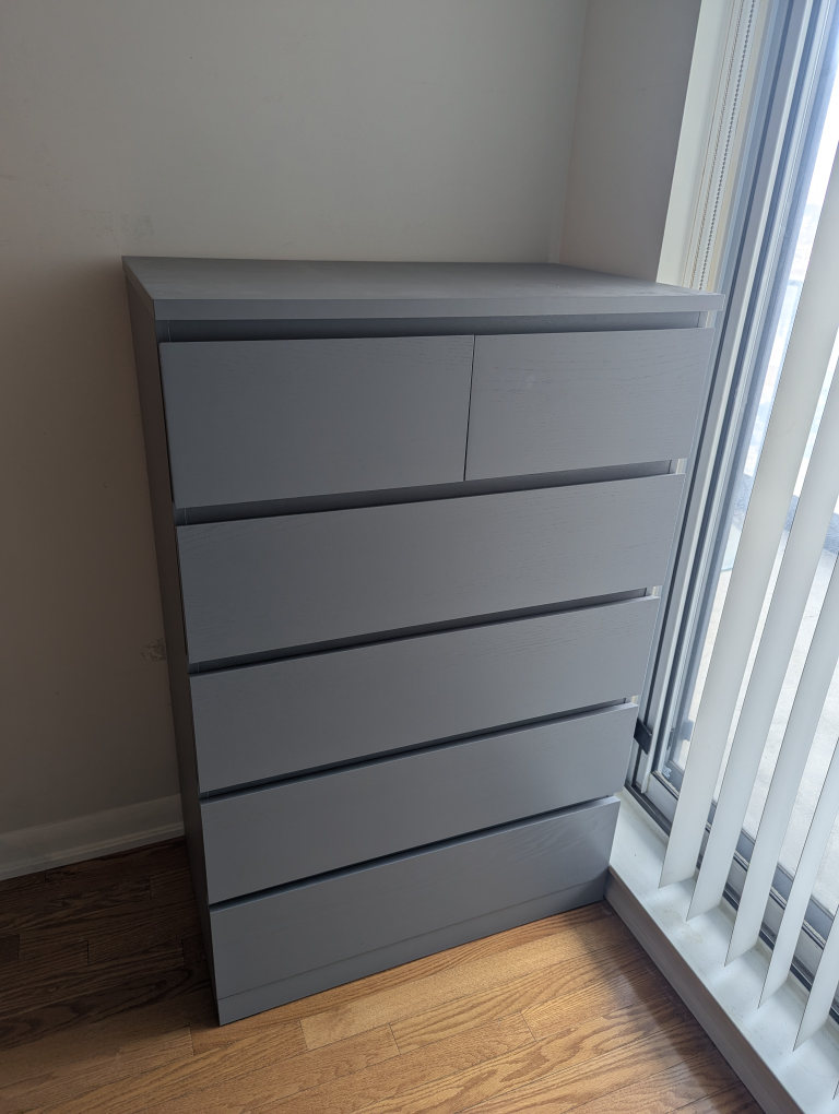 IKEA MALM 6 draw dresser