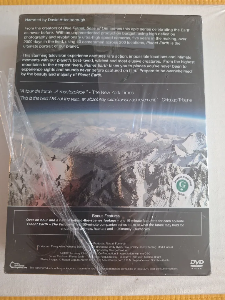 3 New BBC Docs The Blue Planet/ Planet Earth/Planet Earth Compl image indicator(2)