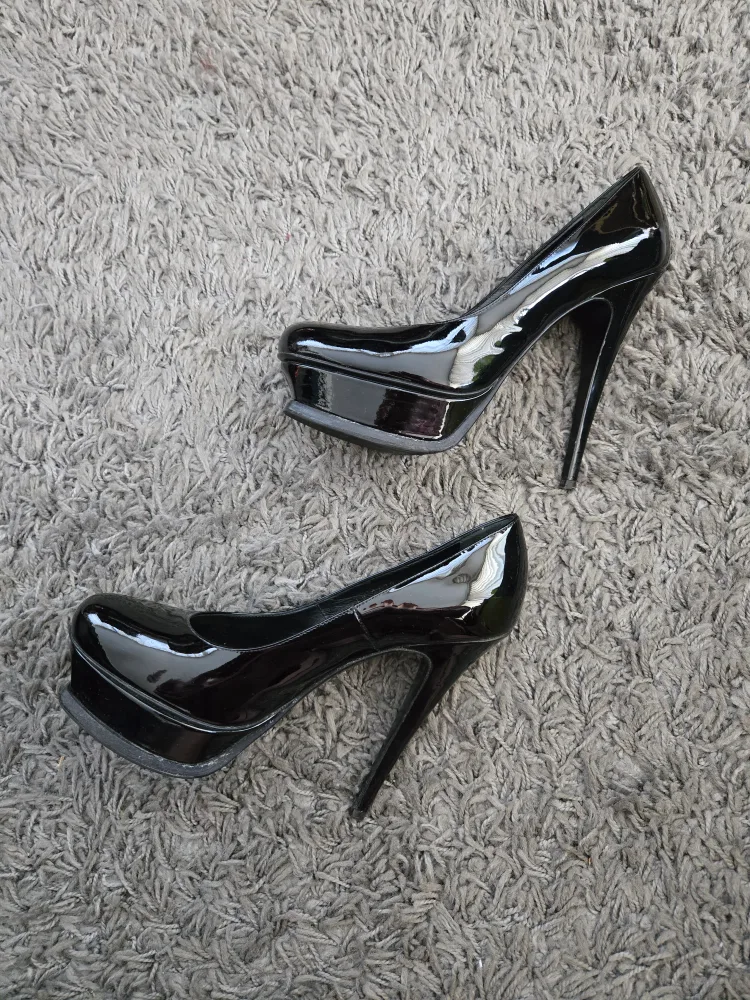 YSL Tribtoo platform stiletto pumps image indicator(7)
