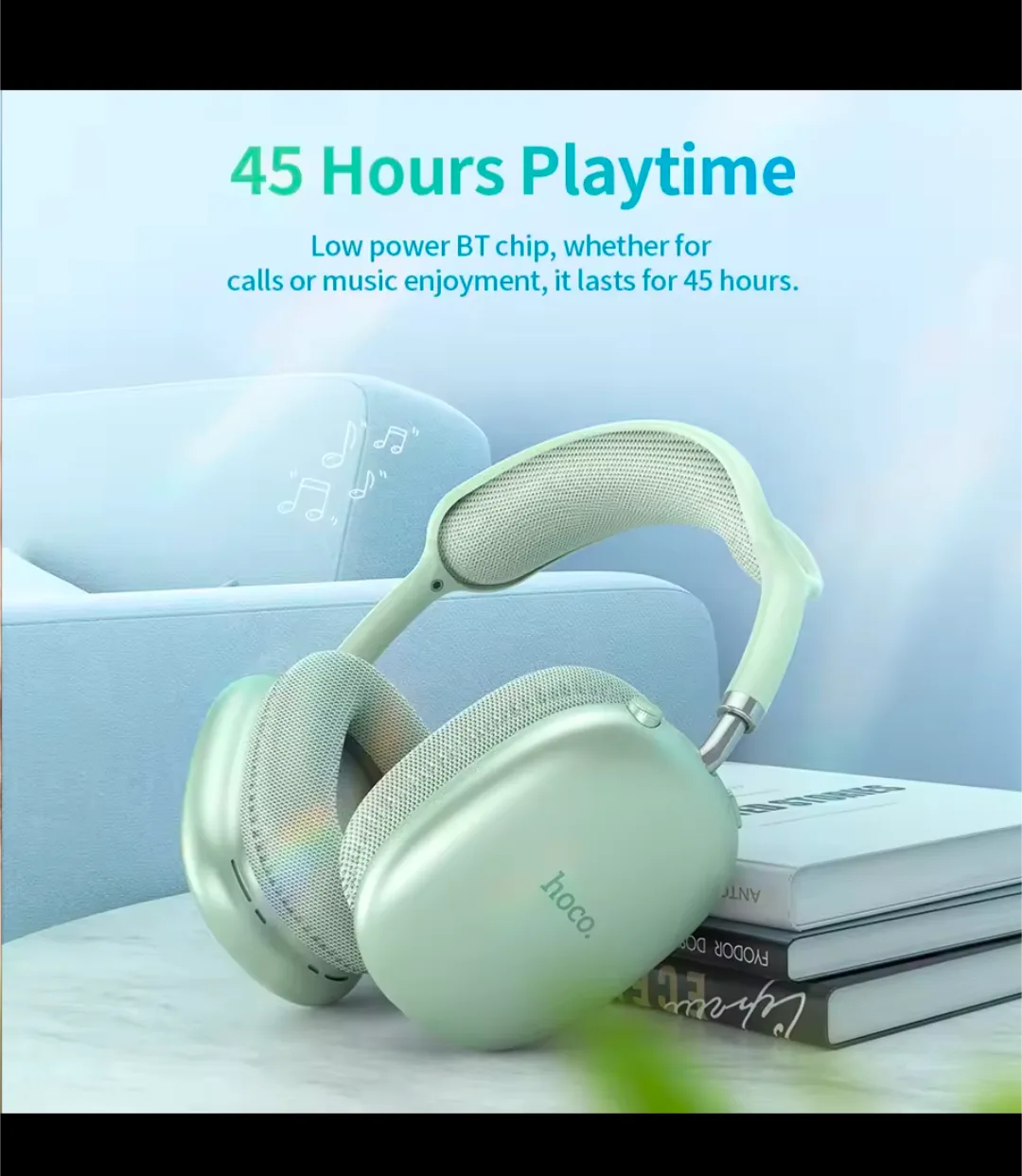 Hoco w35 headphones and Hoco es70 earbuds image indicator(3)