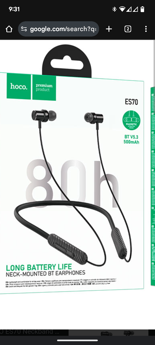 Hoco w35 headphones and Hoco es70 earbuds - photo 5