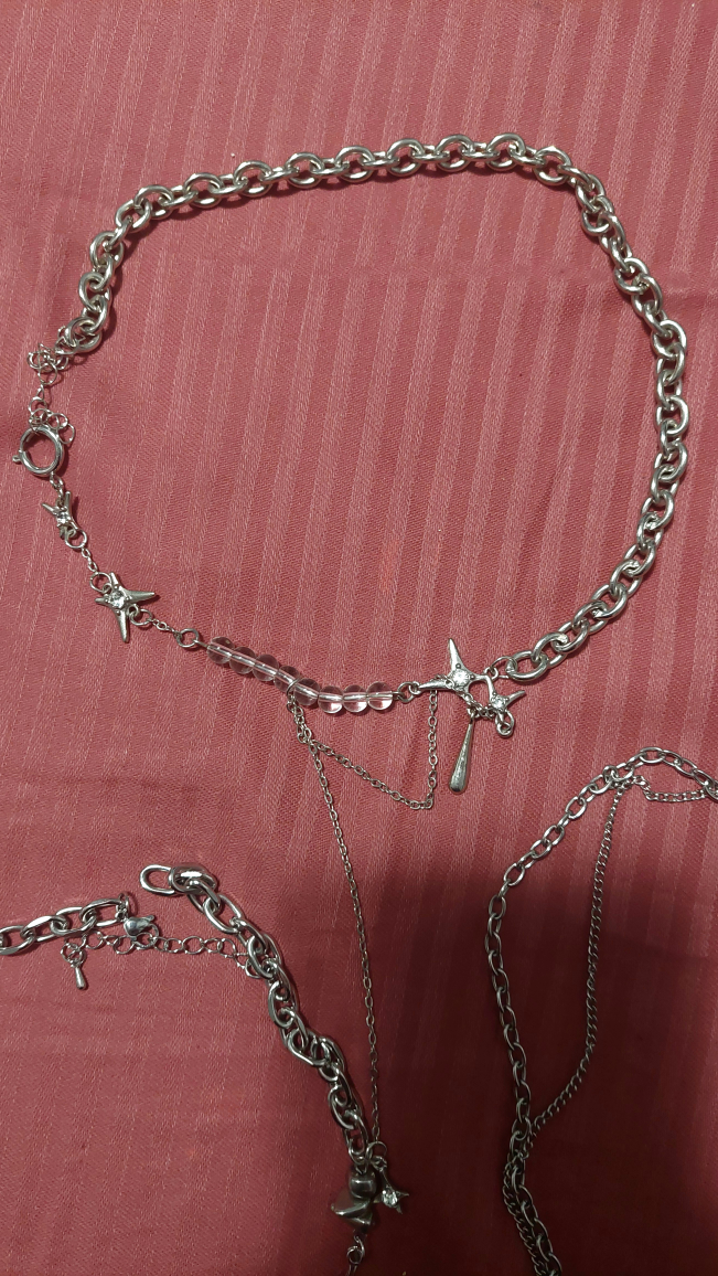Three Unique Silver Necklaces ✨️ - photo 4