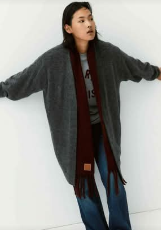 H&M Charcoal Grey Open Cardigan - photo 3