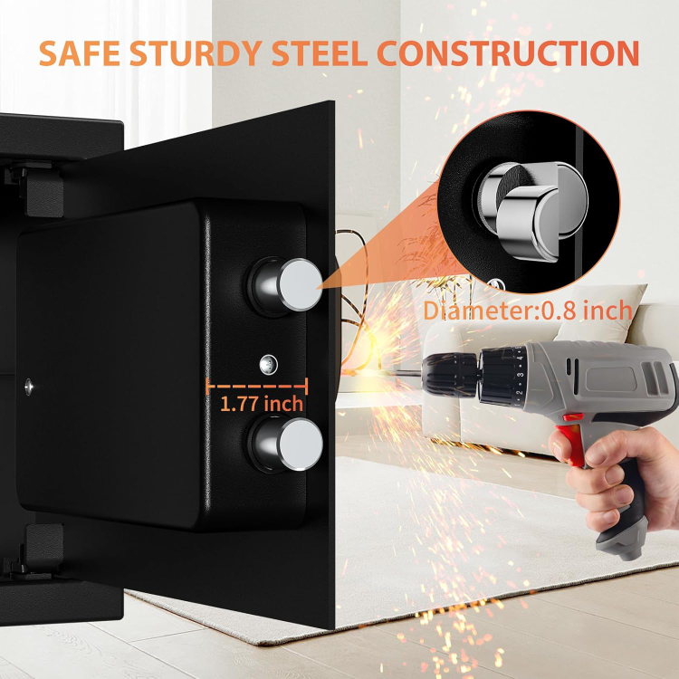 Kabisafe Security Safe Box - Black - photo 5