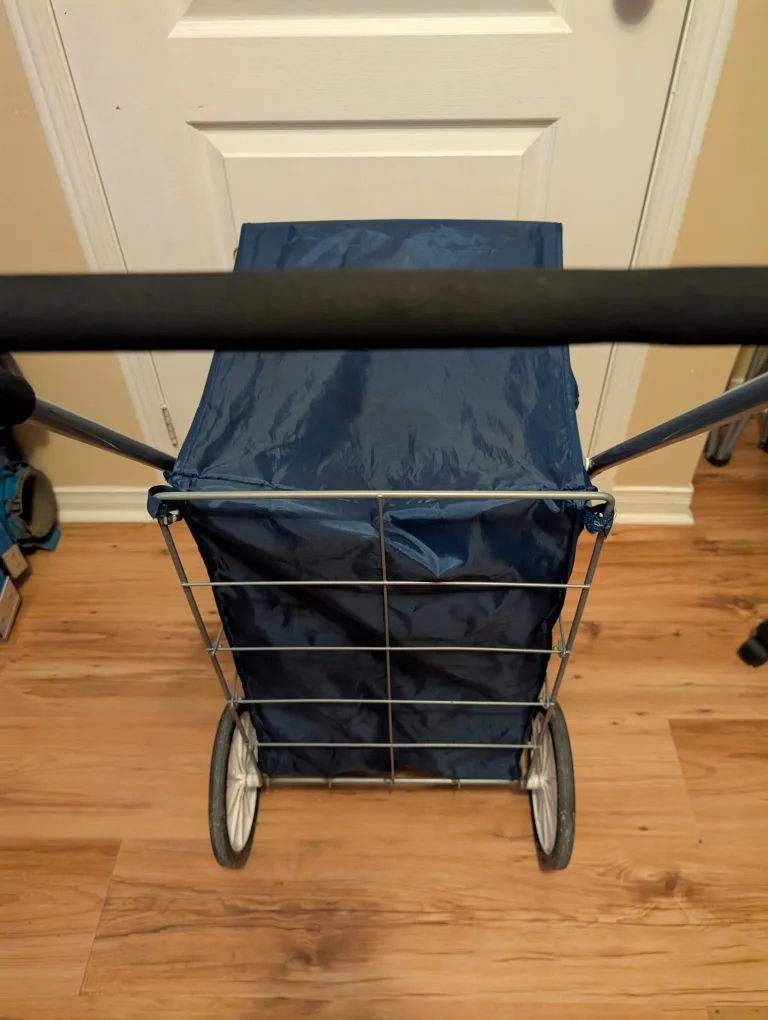 Foldable Shopping Cart with Fabric Bag image indicator(2)