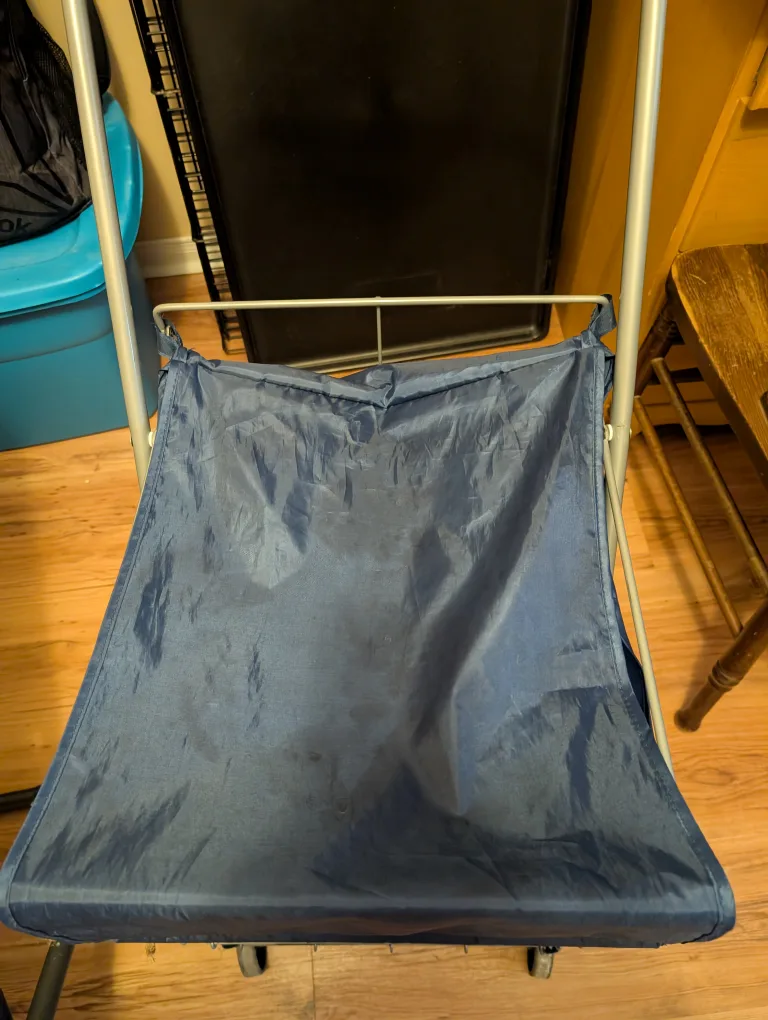Foldable Shopping Cart with Fabric Bag image indicator(3)
