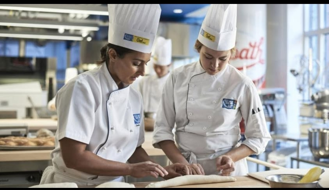 George Brown College Chef Jacket, Pants and apron
