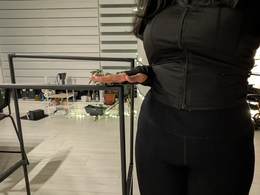 Black Metal Rolling Garment Rack image indicator(2)