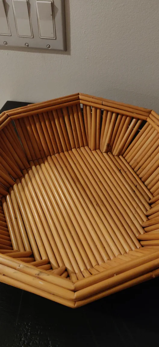 Octagonal Bamboo Tray image indicator(3)