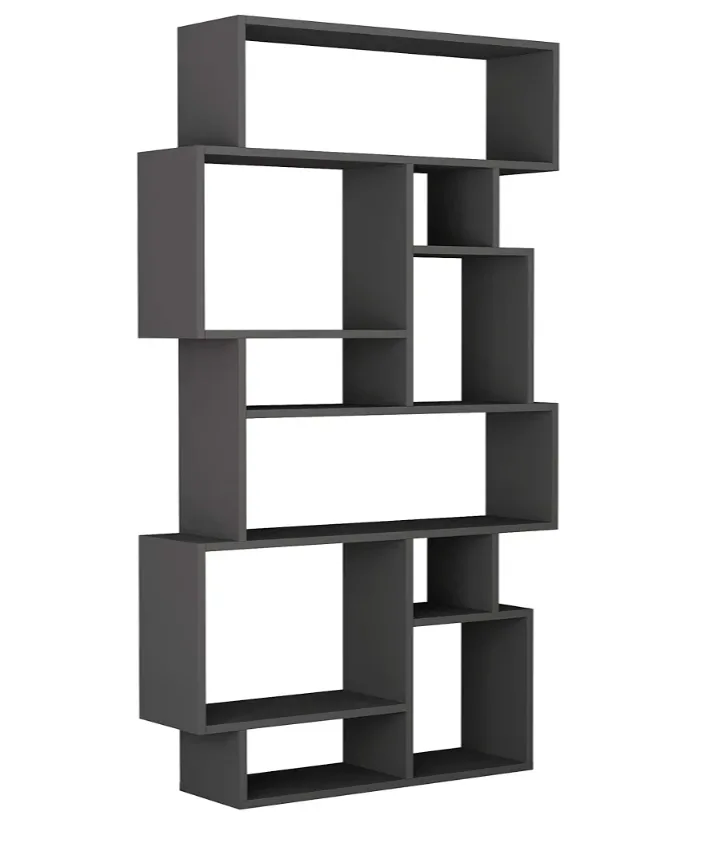 Modern Dark Grey Modular Bookcase image indicator(2)