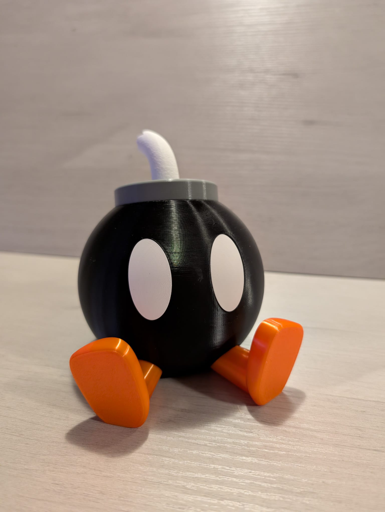 3D Printed Bob-omb jar