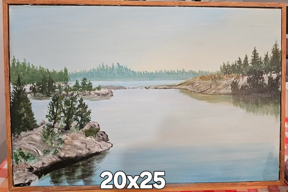 Original Acrylic paintings by Phil Ripley Big Buck (Or trade image indicator(8)