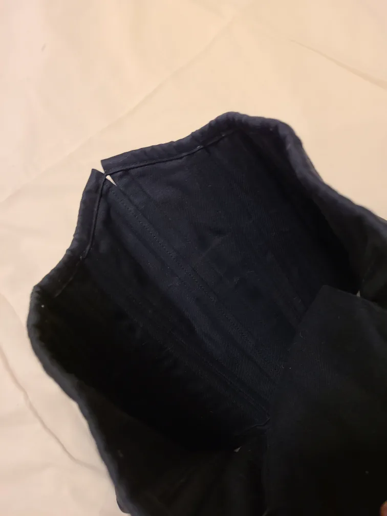 Black Cotton Underbust Corset image indicator(8)