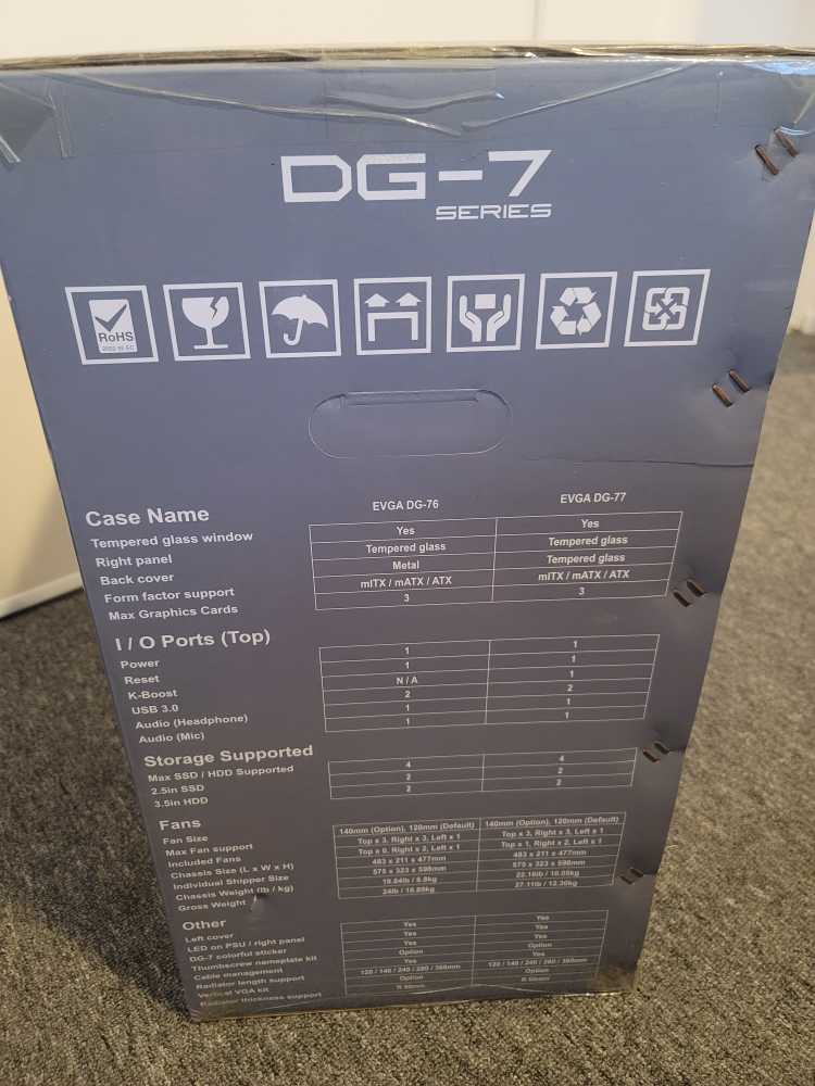 EVGA DG-7 Series PC Case - Brand New in Box - photo 4