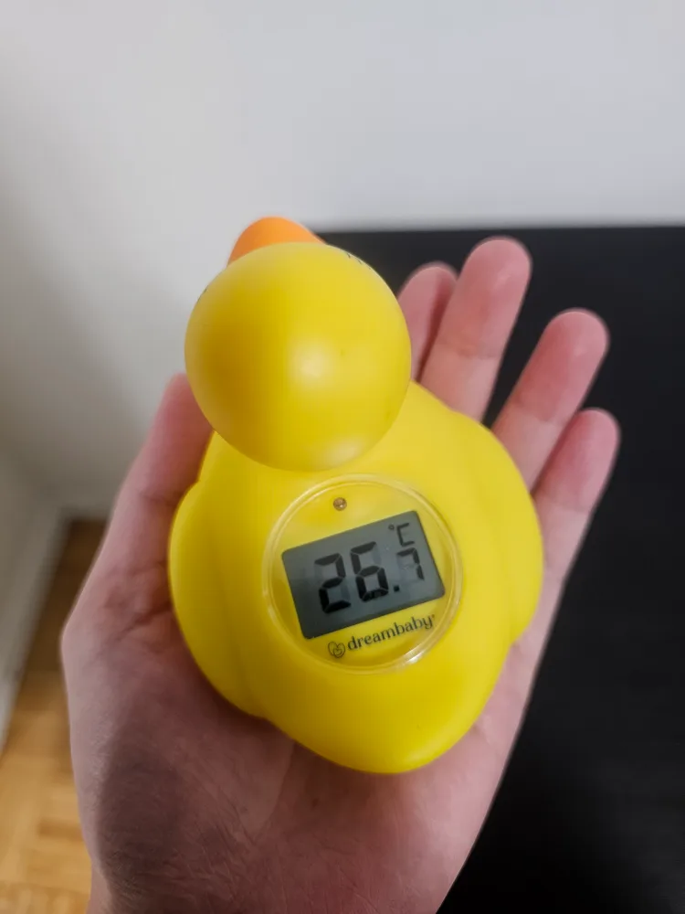 Dreambaby Duck Baby Bath Thermometer image indicator(2)