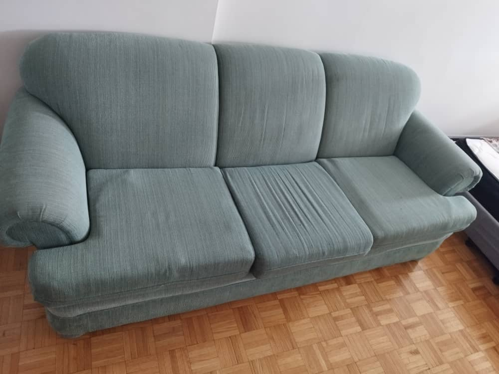 Three-seater Sofa - Light Green - photo 2
