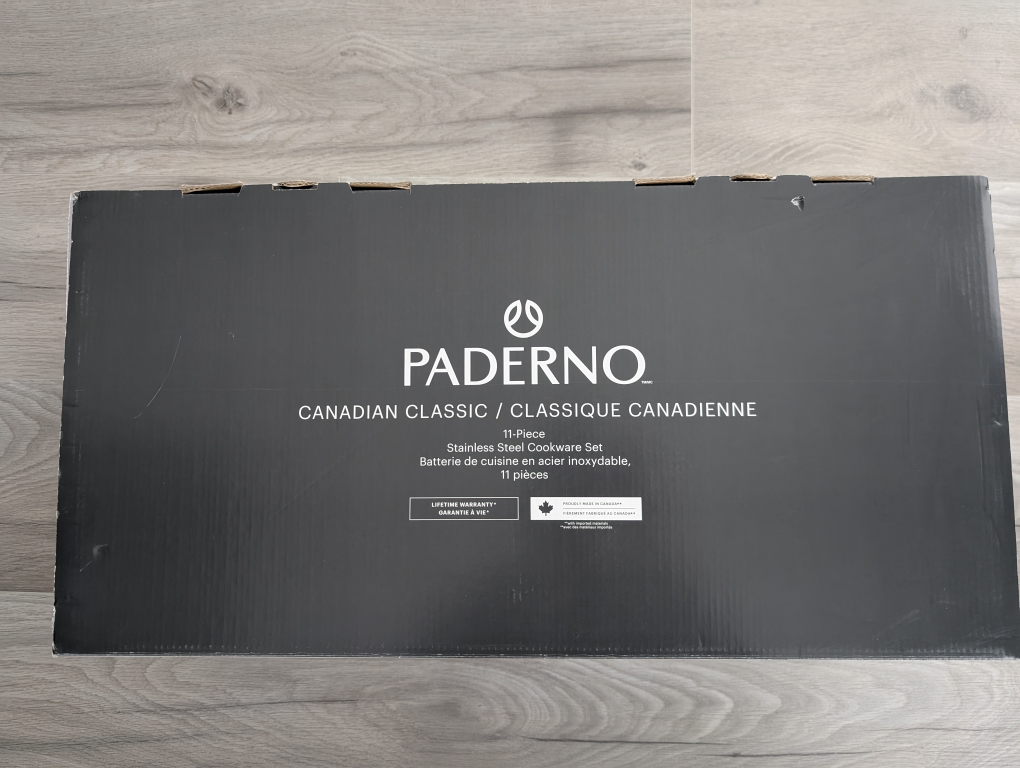 Paderno 11pc Stainless Steel Cookware Set - BNIB - photo 3