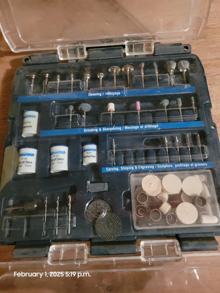 Mastercraft Rotary Tool Accessory Kit image indicator(4)