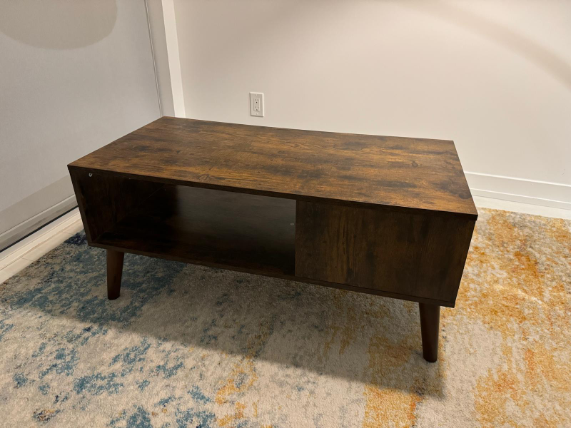 Wayfair Wooden Coffee Table with Storage - photo 4