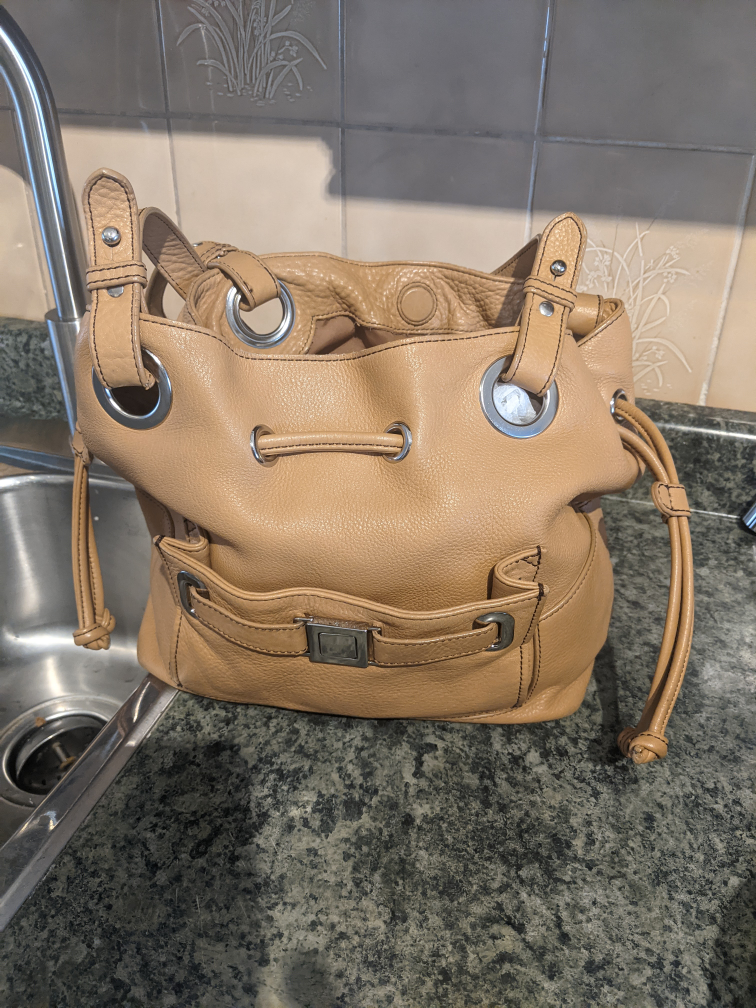 Tan Danier leather