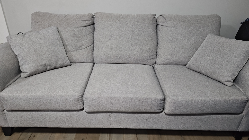 Grey Fabric Sofa