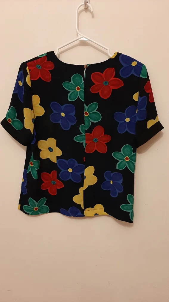 Vintage Poi Dog Winbell Hawaii Blouse image indicator(4)