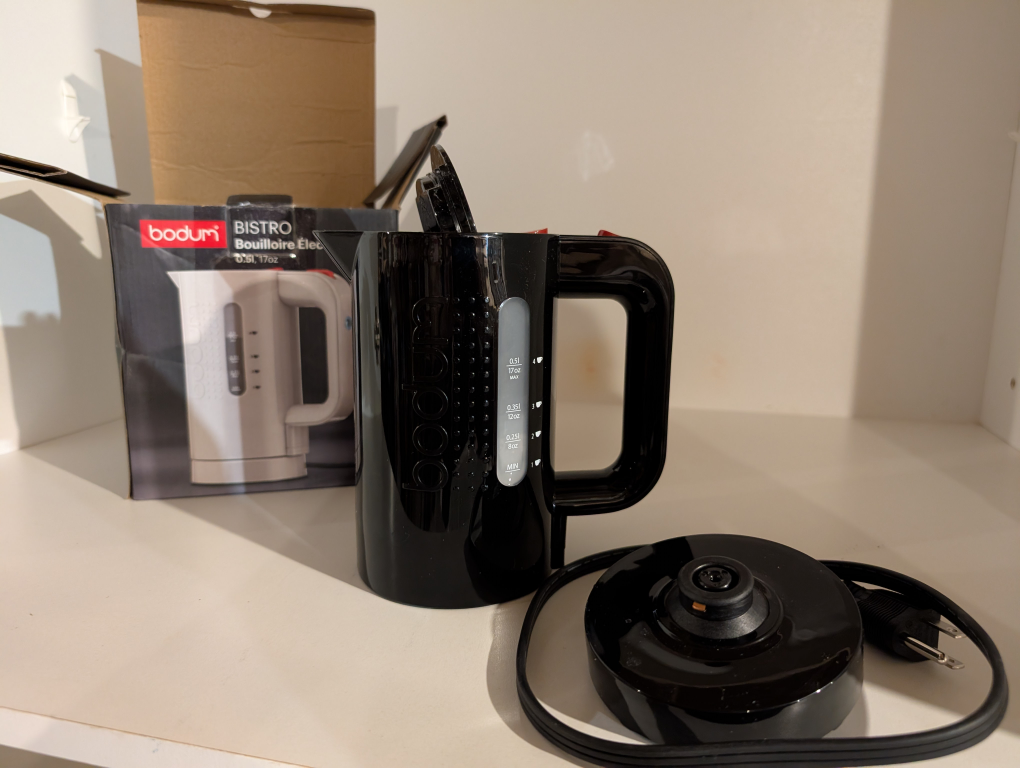 Bodum Bistro Electric Kettle - Black