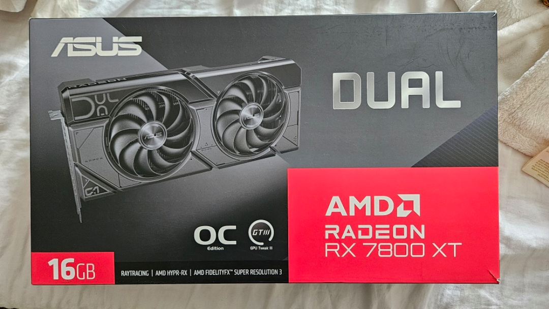 AMD RX 7800 XT (ASUS Dual)