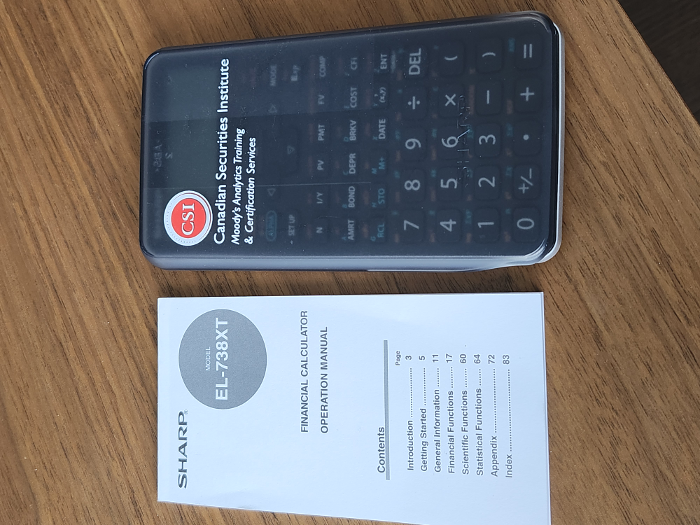 Brand New - Sharp EL-738XT Financial Calculator