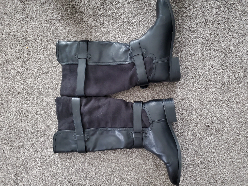 Women's Black Riding Boots