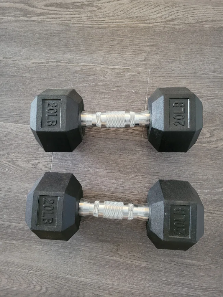 (2) 20 Lbs weights image indicator(2)