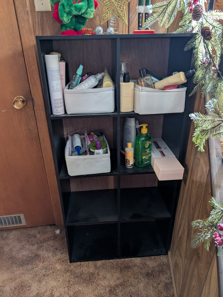 Black Cube Organizer Shelf - photo 2