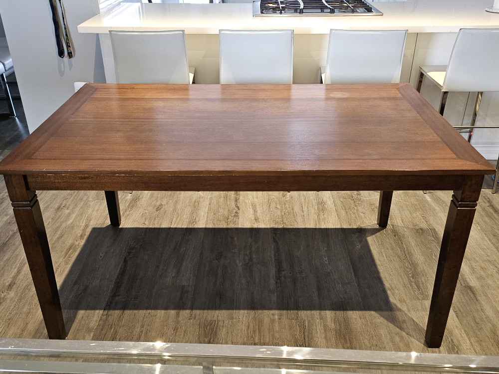 5-Piece Dining Set - Wood Table and Chairs - photo 2