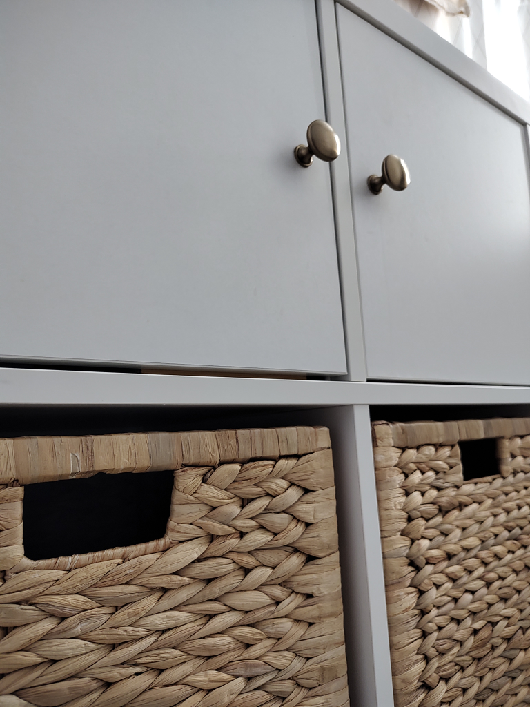 IKEA Kallax Cube Storage with Baskets