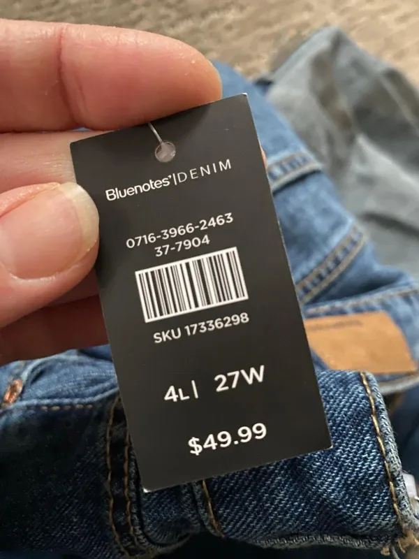 Bluenotes Flowfinity Super High Rise Wide Leg Jeans - 4L 27W image indicator(2)