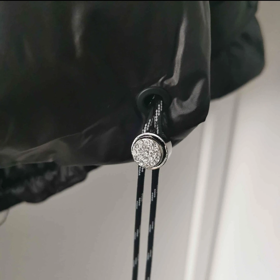 Brand New Women's Puffer Jacket with Drawstring Waist - photo 4