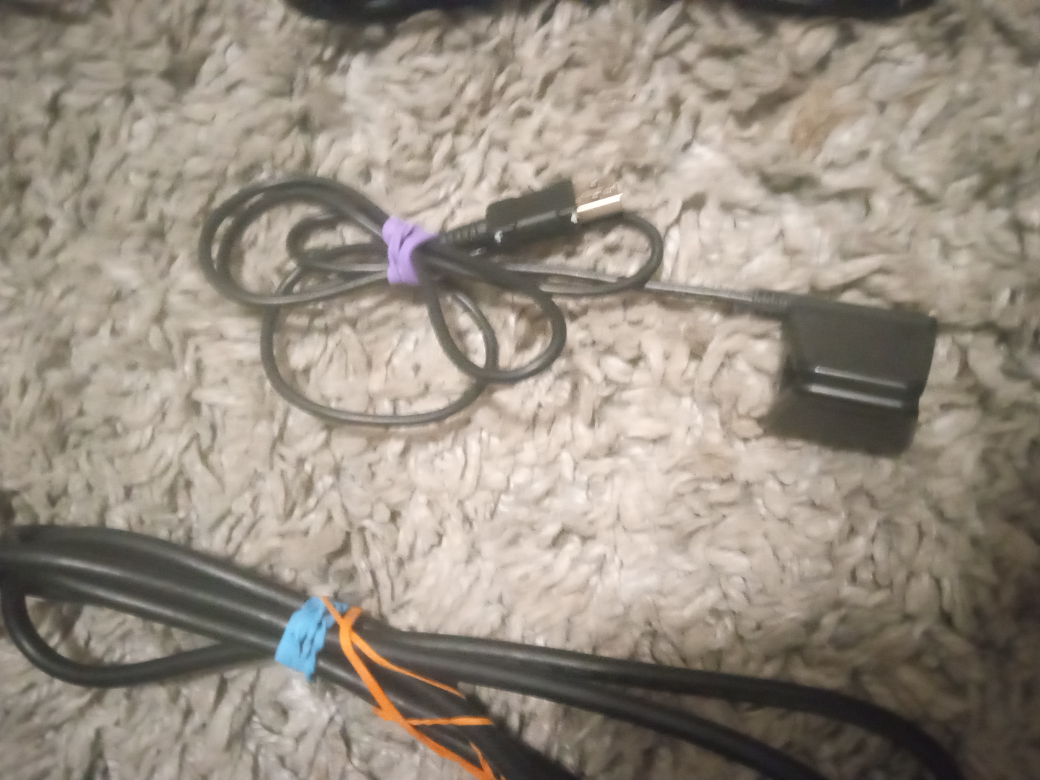 Bulk Lot of Cables, Chargers, and Mouse - photo 2