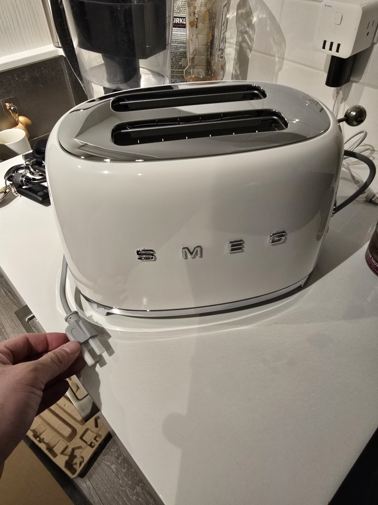 Smeg Two-Slice Toaster - White