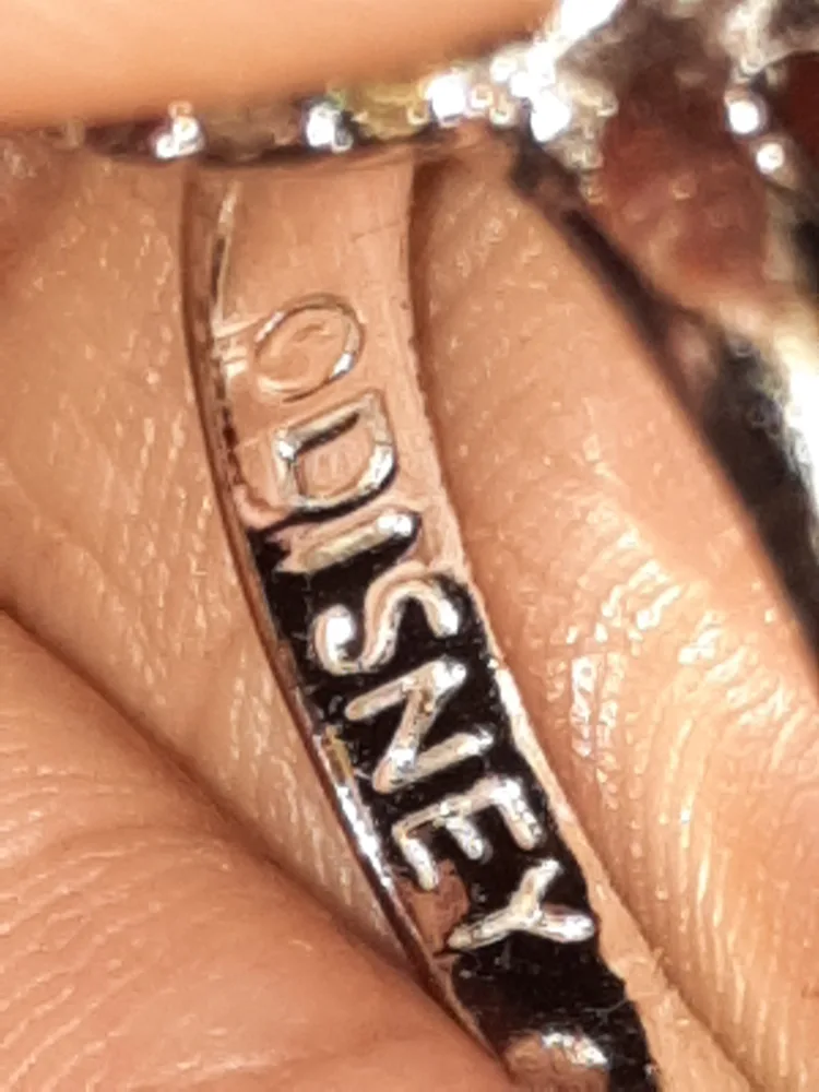 Disney Mickey Mouse Ring GENUINE STERLING SILVER 6 image indicator(4)