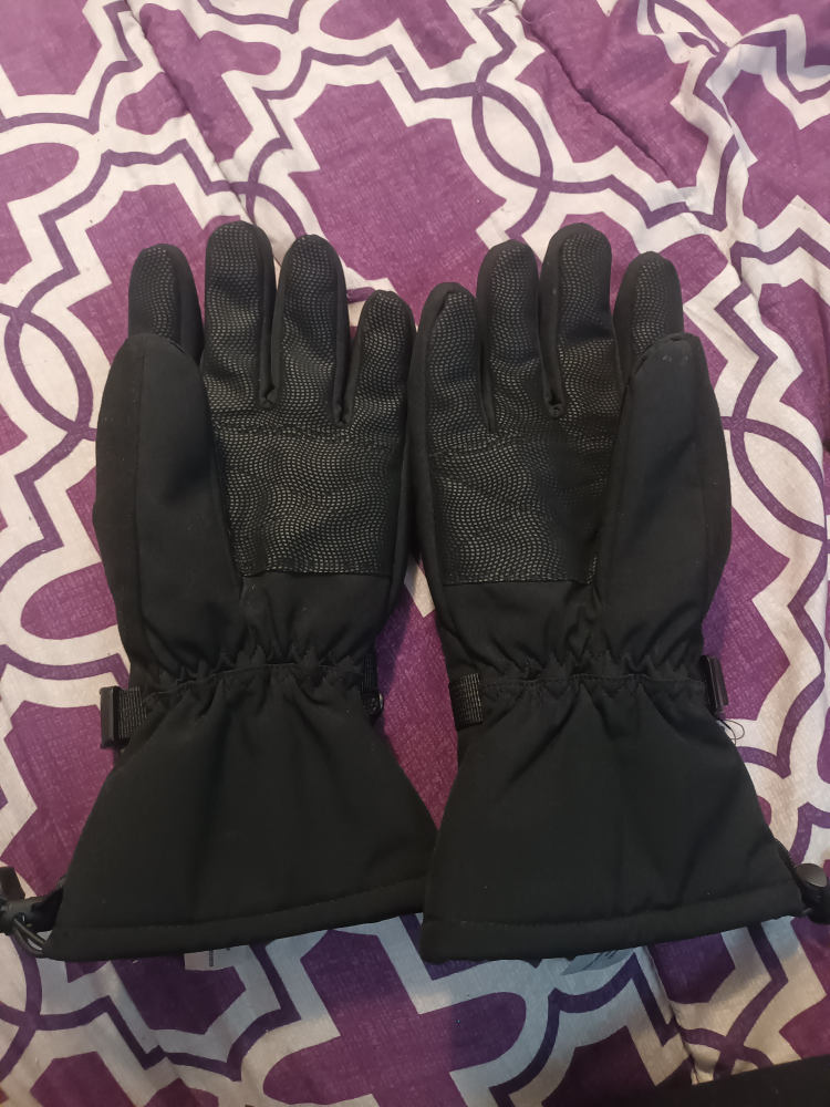 Baleno Mens XL Black Ski Gloves - photo 2