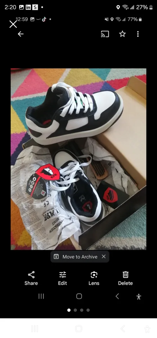 KPR Safety Shoes - Size 6.5 image indicator(4)