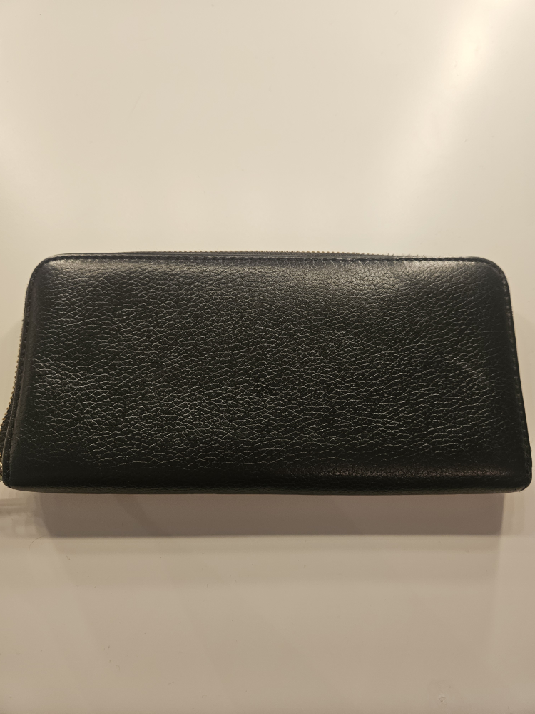 Michael Kors Black Leather Zip Around Wallet - photo 2