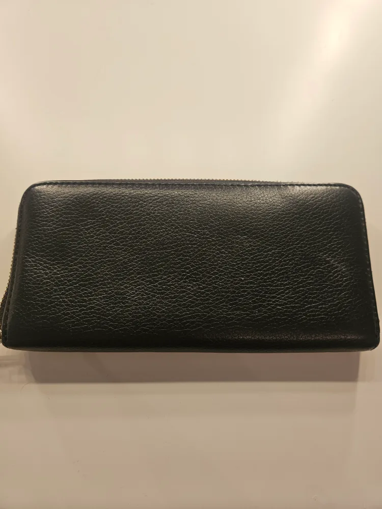 Michael Kors Black Leather Zip Around Wallet image indicator(2)
