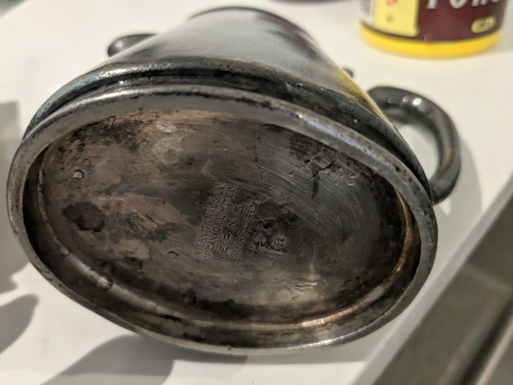 Vintage Silver Plated Creamer - photo 3